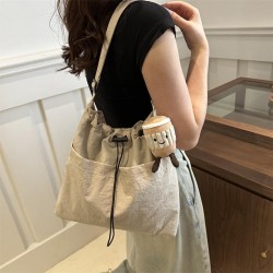 Women's Fashion Crossbody Tote Bag Personalized Large Capacity Underarm Shoulder Bag with PU Lining