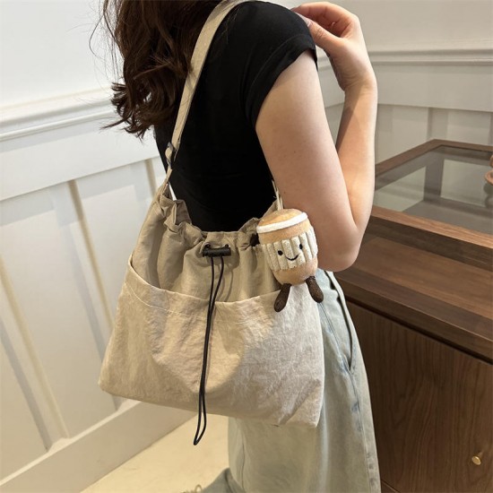 Women's Fashion Crossbody Tote Bag Personalized Large Capacity Underarm Shoulder Bag with PU Lining